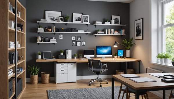 Wie kann man den Wohnraum optimal für Home-Office nutzen?